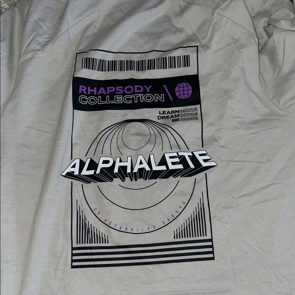 Alphalete long sleeve tee